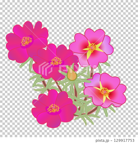 Illustration of a pine needle button 129917753