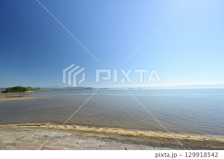 広々とした姶良の海 広々とした姶良の海 129918542