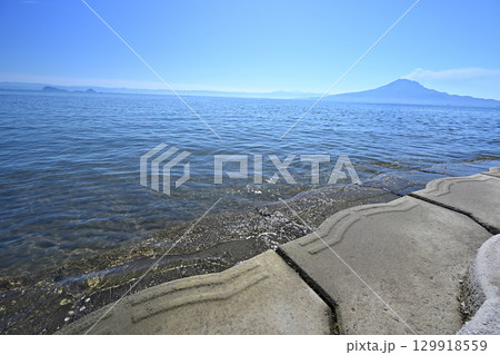 綺麗な姶良から眺める風景 129918559