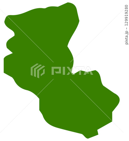 手描きのゆるい和歌山県の地図イラスト 手描きのゆるい和歌山県の地図イラスト 129919280