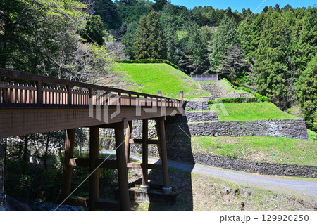 武蔵国「八王子城」現在の曲輪などの様子 129920250