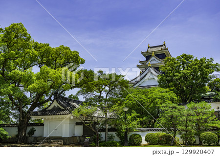 岡山城　廊下門　岡山県岡山市 129920407