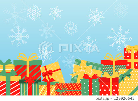 クリスマスのシンプルな背景 クリスマスカード クリスマスのシンプルな背景 クリスマスカード 129920643