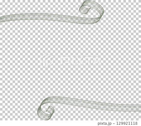 Olive green lake-touch border line Olive green lake-touch border line 129921118