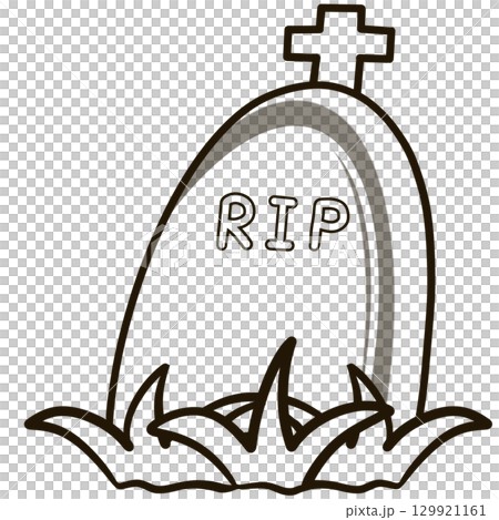 halloween, cartoon, hand-drawn 129921161
