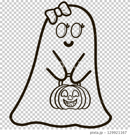 Halloween set with outlines of elements and characters. Group of object. Ghost, horror, celebration, witch, spider ,cemetery, skull, pumpkin, cauldron, for coloring pictures. Halloween set with outlines of elements and characters. Group of object. Ghost, horror, celebration, witch, spider ,cemetery, skull, pumpkin, cauldron, for coloring pictures. 129921167
