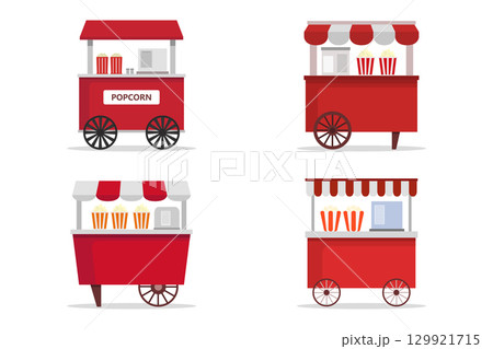 Popcorn kiosk 129921715