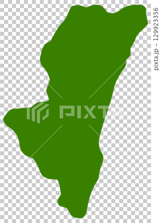 手繪、隨興的宮崎縣地圖插圖 手繪、隨興的宮崎縣地圖插圖 129923356