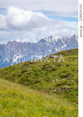 Green Hills and Rocky Mountains Green Hills and Rocky Mountains 129924191