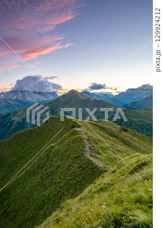 Evening over Green Mountain Peaks 129924212