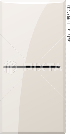 A sleek domino tile with a subtle cream color and glossy finish, featuring a single black line. A sleek domino tile with a subtle cream color and glossy finish, featuring a single black line. 129924233