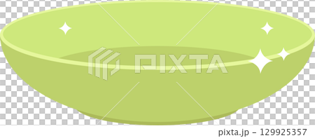 Shiny light green bowl with a wide mouth is sparkling, looking clean, empty, and ready to be used. Shiny light green bowl with a wide mouth is sparkling, looking clean, empty, and ready to be used. 129925357