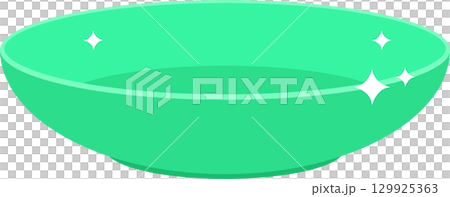 A shiny, empty bowl, ready to be filled with delicious food or used for another household need. A shiny, empty bowl, ready to be filled with delicious food or used for another household need. 129925363