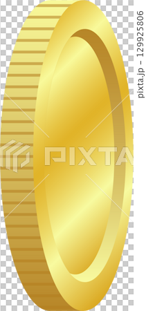 Single golden coin with edge details, symbolising value, savings, or a financial asset. Single golden coin with edge details, symbolising value, savings, or a financial asset. 129925806