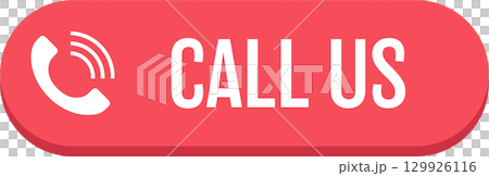 Red button with 'CALL US' text and a phone icon, suggesting immediate assistance or communication. 129926116