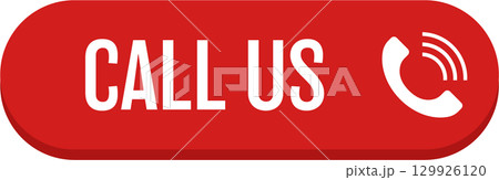 A red button with 'CALL US' in white text accompanied by a phone icon for immediate assistance. 129926120