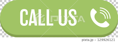Green call button with text "CALL US" and phone icon, encouraging immediate communication. 129926121