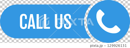 Blue 'Call Us' button with white text and telephone icon, encourages communication and outreach. Blue 'Call Us' button with white text and telephone icon, encourages communication and outreach. 129926131