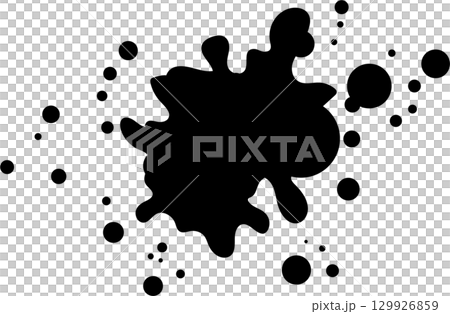 Complete Darkness: An absence of light creates a uniform black expanse, empty and still. 129926859