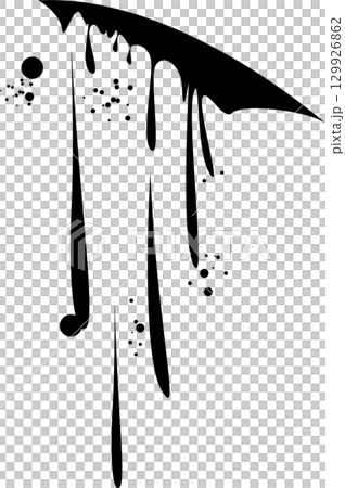 Monochrome image featuring a solid black background, conveying simplicity and minimalism. 129926862