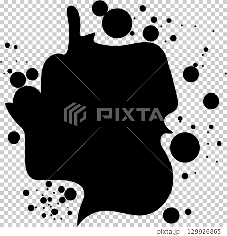 A vast, empty black canvas, a visual abyss where shadows dance and mysteries remain veiled. 129926865