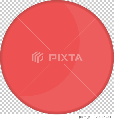 A vibrant red sphere with soft gradient lighting suggests dimension, set against a solid black backdrop. A vibrant red sphere with soft gradient lighting suggests dimension, set against a solid black backdrop. 129926984