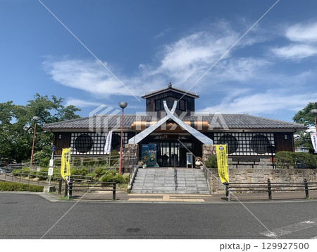 草津線油日駅 129927500