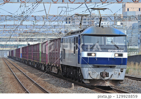 東海道本線　平塚　JR貨物　EF210-151（新鶴見） 129928859