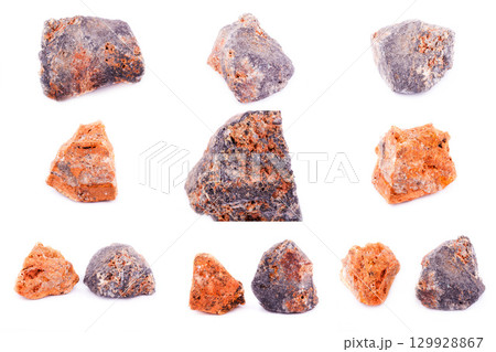 Collection of stone mineral sphalerite Collection of stone mineral sphalerite 129928867