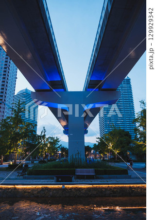 [六甲アイランド]美しい夜景 129929342