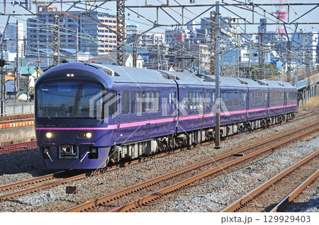 東海道本線　相模貨物　JR東日本　485系　TG02編成（高崎）　華 129929403