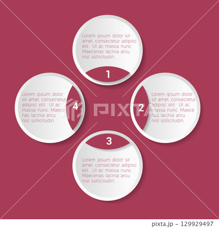 Business infographic template. Business infographic template. 129929497