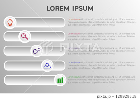 Business infographic template. Business infographic template. 129929519