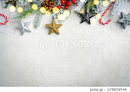 Christmas and New Year background Christmas and New Year background 129929546