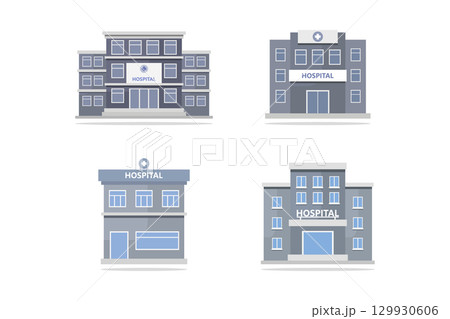 Hospital building Hospital building 129930606