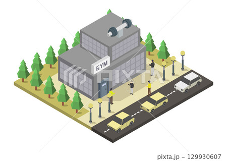 Isometric gym 129930607