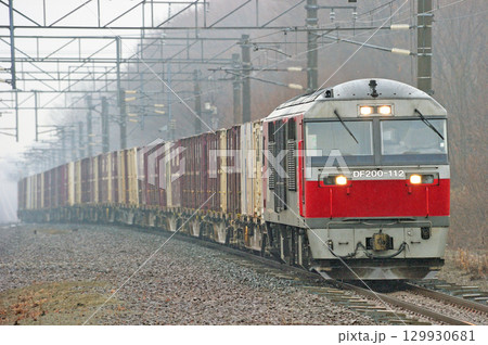 千歳線　植苗　JR貨物　DF200-112（五稜郭） 129930681