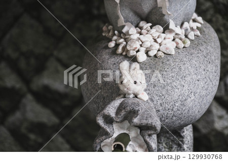 [白兎神社]鳥取にある歴史的な神社・可愛らしい兎の石像 129930768
