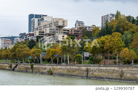 The headquarters of the Bank of Georgia in Tbilisi The headquarters of the Bank of Georgia in Tbilisi 129930787