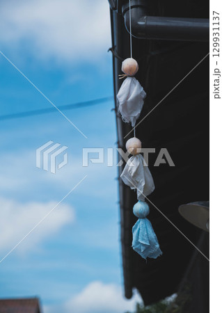 [倉吉白壁土蔵群]日本らしい昔ながらの風景 129931137