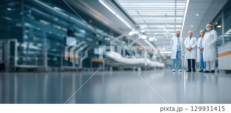 Healthcare professionals are vital in hospitals, delivering care and enhancing patient wellness 129931415