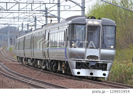 千歳線　島松－北広島　JR北海道　785系　NE-1編成（札幌）　すずらん 129931954
