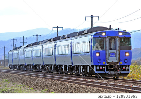 室蘭本線　長万部－静狩　JR北海道　キハ183系（苗穂）　北斗 129931965