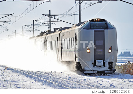 函館本線　峰延－光珠内　JR北海道　789系1000番台　HL-1003編成（札幌）　スーパーカムイ 129932168