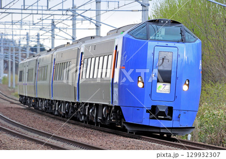 千歳線　島松－北広島　JR北海道　キハ261系1000番台　ST-1205編成　スーパーとかち 129932307