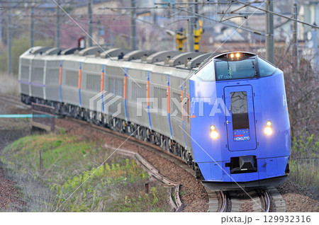 千歳線　北広島－島松　JR北海道　キハ261系1000番台　ST-1105編成　スーパー北斗 129932316