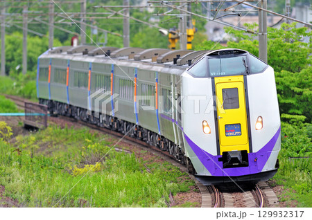 千歳線　北広島－島松　JR北海道　キハ261系1000番台　ST-1103編成　スーパー北斗 129932317