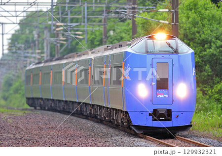 千歳線　植苗　JR北海道　キハ261系1000番台　ST-1106編成　スーパー北斗 129932321