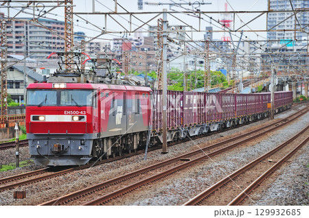 東海道本線　相模貨物　JR貨物　EH500-43（仙台） 129932685