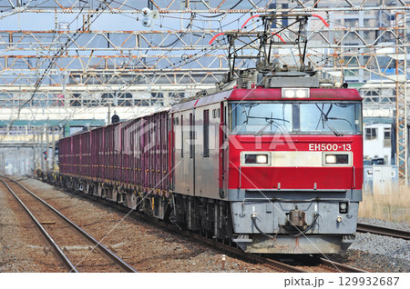 東海道本線　平塚　JR貨物　EH500-13（仙台） 129932687